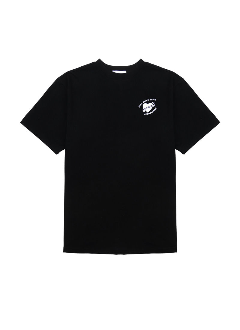 ZPB1 하트 어택 티셔츠 [BLACK]
